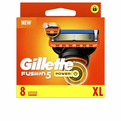Bild av Gillette Fusion5 Power Påfyllningshyvlar för Män 8 Bitar