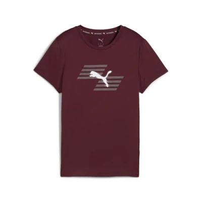 Bild av Puma Hyrox Graphic Tshirt med print, Storlek: XL, Ruby shimmer