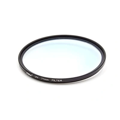 Bild av vhbw Universellt UV filter för kameralinser med 77 mm filtergänga skyddsfilter, svart