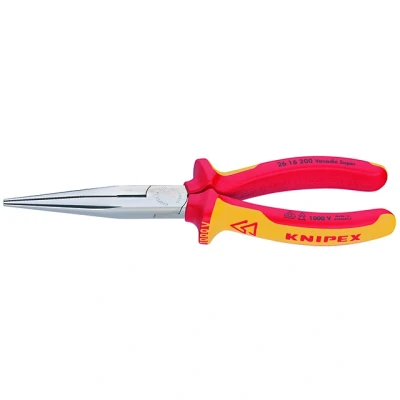 Bild av KNIPEX Tänger med flata, runda käftar och skär, (Typ storknäbb)