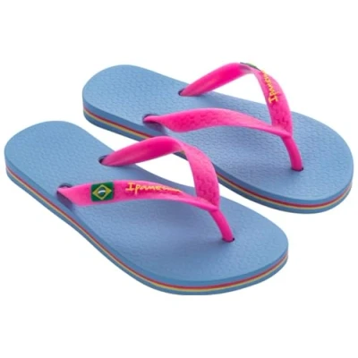 Bild av Ipanema Classic Brasil II, Flip flops för män och kvinnor, EU, Bb614 Ljusblå rosa, 38 EU