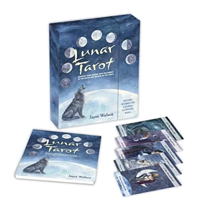 Bild av Lunar Tarot: Manifest Your Dreams with the Energy of Moon and Wisdom Tarot