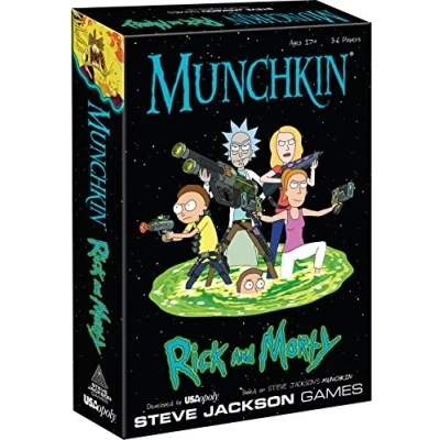 Bild av USAopoly MU085 434 Munchkin: Rick and Morty, en storlek, flera färger