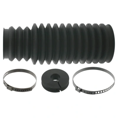 Bild av SWAG 20 92 7086 Jeu de joints soufflets, direction Caoutchouc Essieu avant gauche, droit avec colliers BMW: 3 Berline, Coupe, Touring