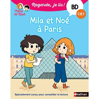 Bild av Regarde je lis! Une BD à lire tout seul Mila et Noé Paris CE1 Dès 7 ans