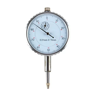 Bild av Urtavla Indikator Gage 0 10 Mm Yttre Mått 0,01 Exakt Klocka