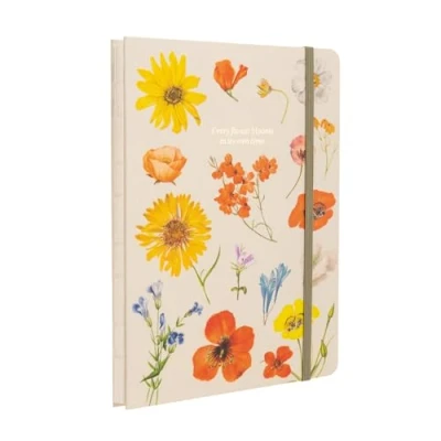 Bild av Kokonote Botanical Flowers A5 Notebook Bullet Journal Notebooks Notepads Notepad Dotted Paper