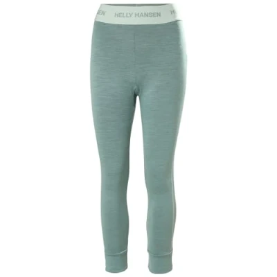 Bild av Helly Hansen dam LIFA® Merino mellanvikt baslager 3/4 byxor, 489 Kaktus, M