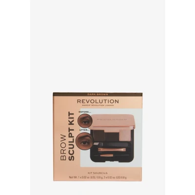 Bild av Makeup Revolution BROW Sculpt KIT Sminkset, Storlek: One Size, Dark
