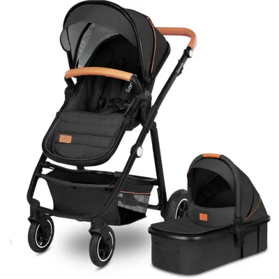 Bild av Lionelo Amber 2 in 1 Duovagn, Grey Graphite