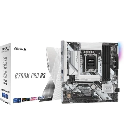 Bild av ASRock B760M Pro RS, Intel B760 moderkort sockel 1700, DDR5