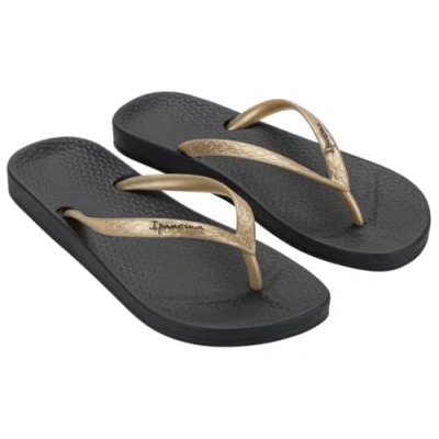 Bild av Ipanema Anatomica TAN FEM flipflop, svart/guld, 37 EU, Svart guld, EU