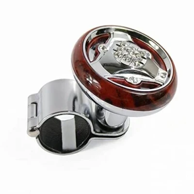 Bild av GOZAR Universal bil lastbil rattstöd knopp spinner boll handtag assister plätering