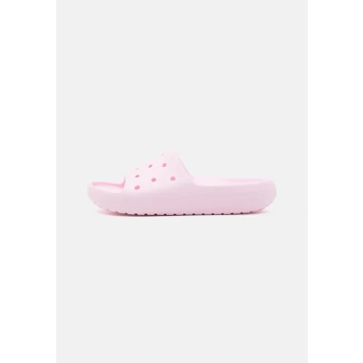 Bild av Crocs Classic Slide Unisex Badsandaler, Storlek: 42 43, Pink milk Konstmaterial