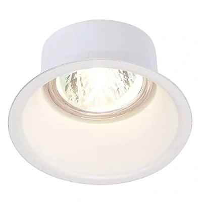 Bild av SLV infällt horn 1, strålkastare, fläck, tak, inbyggd LED, intern belysning/GU10 50 W vit, stål,