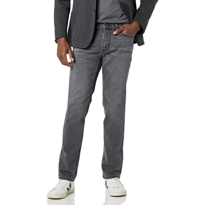 Bild av Amazon Essentials Men&#039;s Jeans smal passform, Tvättad grå, 30W / 32L