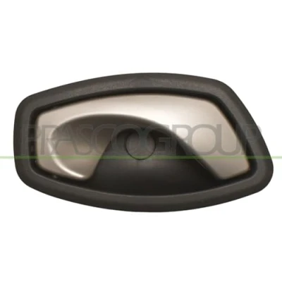 Bild av PRASCO RN0868607 Dörrhandtag Bak, inre, till höger fram svart, silver RENAULT: LAGUNA 3