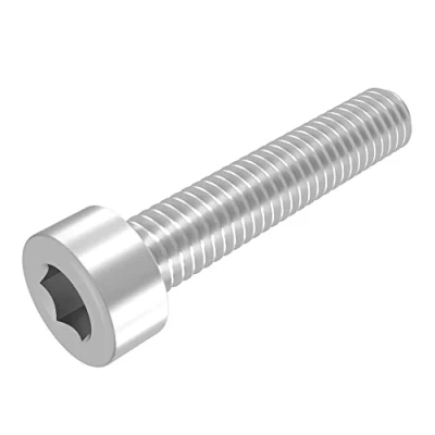 Bild av SECCARO Cylinderskruv M8 x 40 mm, rostfritt stål V2A VA A2, DIN 912/ISO 4762, insexkant, full gänga, 20 stycken