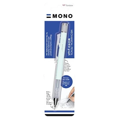 Bild av Tombow SH MG64 BS, tryckpenna MONO graph, blister, mintgrön, 1 styck (1 pack)
