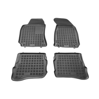 Bild av REZAW PLAST 200101 Ensemble de tapis sol Caoutchouc avant et arrière 4 noir Sur mesure VOLKSWAGEN: Passat B5 GP Break, Berline