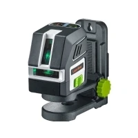 Bild av Laserliner PocketCross Laser 2G, Horisontell / Vertikal, Linjelaser, Svart, Grön, 1/4,5/8, Batteri, Litium Ion (Li Ion)