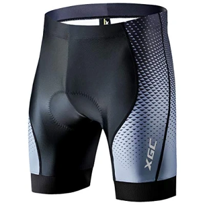 Bild av XGC Cykelshorts för män, cykelshorts, elastiska och ventilerande 4D svamp, hög densitet