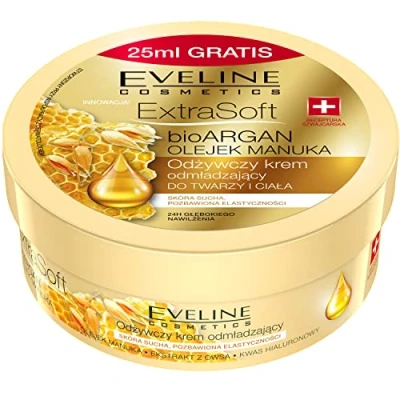 Bild av Eveline Cosmetics Extra mild ekologisk arganolja och manuka koncentrerad formel för åtstramning närad hud 200 ml