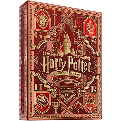 Bild av Theory11 Harry Potter Deck röd (Gryffindor)