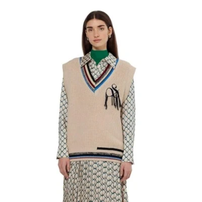 Bild av Scotch &amp; Soda Stripe TRIM Spencer Stickad tröja, Storlek: XS, Light calico