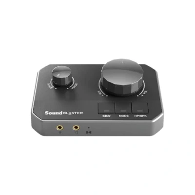 Bild av Creative Sound Blaster G8 Hi Res Gaming USB DAC med dubbel audiomixing och helt justerbar akustisk motor 10 bands equalizer