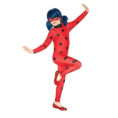 Bild av Miraculous Ladybug Utklädnad med Mask, 5 6 år