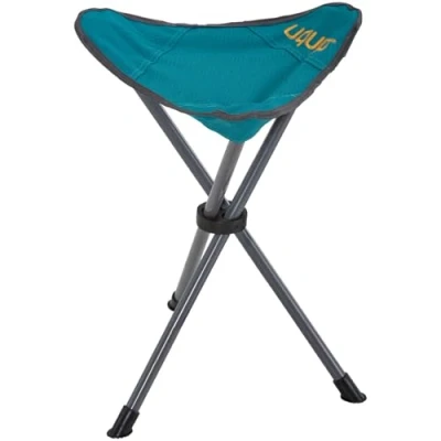 Bild av Uquip Trippelpall Darcy XL vikbar pall campingpall lätt stål 100 kg blå/grå