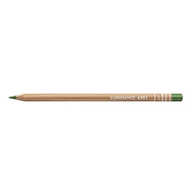 Bild av Caran d&#039;Ache Luminance Colour Pencil Artist färgpennor penna/3 stycken/förpackning färg: 212 Chromium Oxyde Green (6901.212)