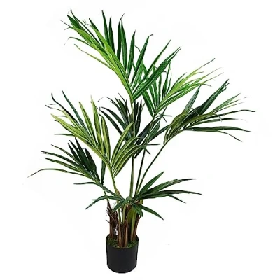 Bild av Blad stort konstgjort träd, 130 cm Kentia Palm