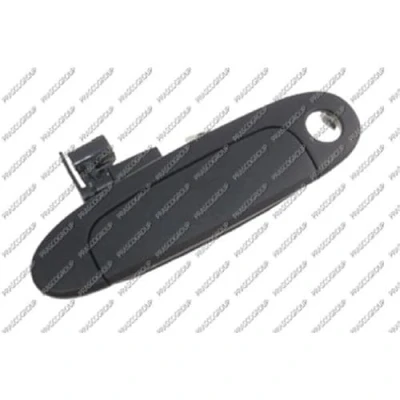 Bild av PRASCO TY3208002 Poignée De Porte extérieur, avant gauche noir lisse TOYOTA: Yaris I 3/5 portes