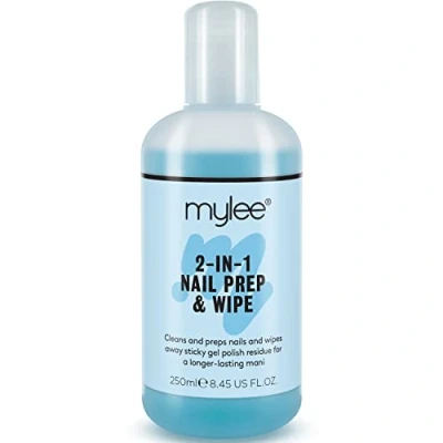 Bild av Mylee Prep + Wipe Gel nagellack restrengöringsmedel 250 ml, förberedelse och eftervård, UV LED manikyrgel bashandduk, mångsidig för desinficering av nagelplattor att ta bort klibbiga lager