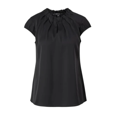 Bild av comma dam blus, Svart 9999, 34