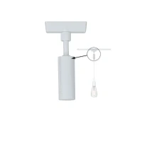 Bild av Paulmann URail pendeladapter universal, 50W, vit