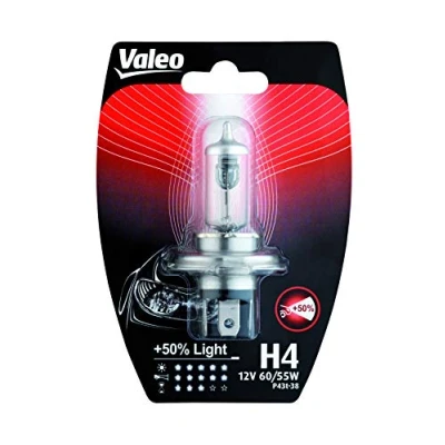 Bild av VALEO 032510 Ampoule, projecteur longue portée H4 12V 60/55W Halogène PEUGEOT: 107 3/5 portes, 306 RENAULT: TRAFIC 2 Bus, Kangoo I Express