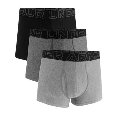 Bild av Men&#039;s Under Armour Performance Tech 3&quot; 3 Pack Solid Boxer Briefs