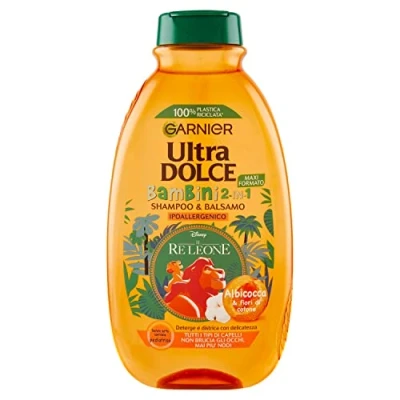 Bild av Garnier 2 i 1 schampo för barn, aprikos/bomullsblomma, 300 ml (1 pack)