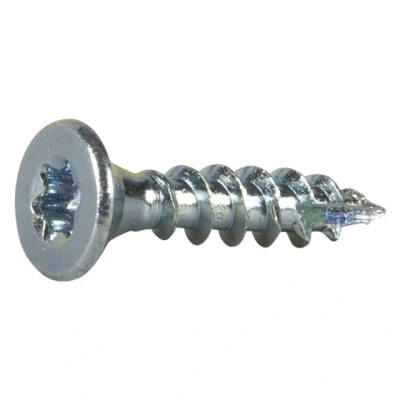Bild av TRÄSKRUV FÖRSÄNKT HUVUD TX20 HELGÄNGAD FZB 4X20MM 200ST Beijerbygg Byggmaterial