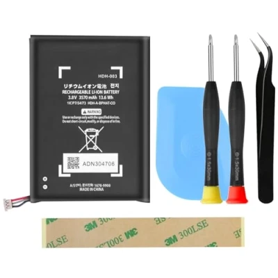 Bild av OnlyTech Ersättningsbatteri HDH 003 för Nintendo Switch Lite (HDH 001) med verktygssats
