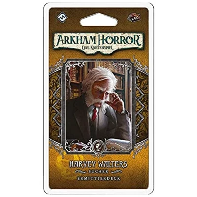 Bild av Fantasy Flight Games, Arkham Skräckor: LCG Harvey Walters, förlängning, expertspel, kortspel, 14 spelare, från år, 45 minuter, tyska
