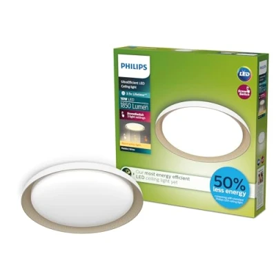 Bild av Philips Pebblo Ultraefficient Tak, Sceneswitch, Vit, 10W, 1850Lm, 2700K, Ip20