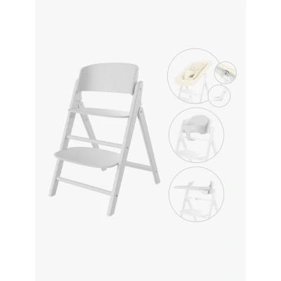 Bild av Cybex Click &amp; Fold Matstol 4 in 1, All White