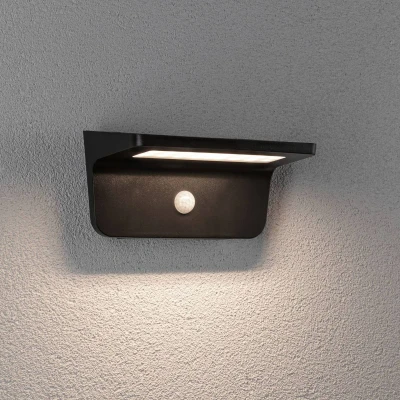 Bild av Paulmann Solveig solcellsvägglampa med sensor
