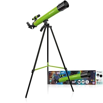 Bild av Astronomiskt teleskop 45/600 AZ BRESSER JUNIOR Förstoring upp till 100x Höjdjusterbart stativ grön