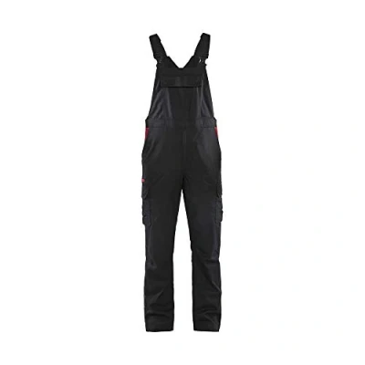 Bild av HÄNGSELBYXA 2644 1832 INDUSTRI STRETCH SVART/RÖD C64 Beijerbygg Byggmaterial