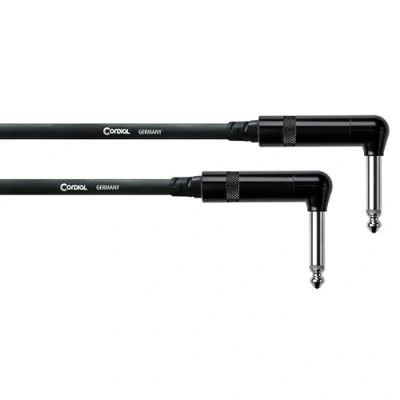 Bild av CORDIAL kabel patch gitarr jack vinklad 60 cm INSTRUMENT Essentials Jacks